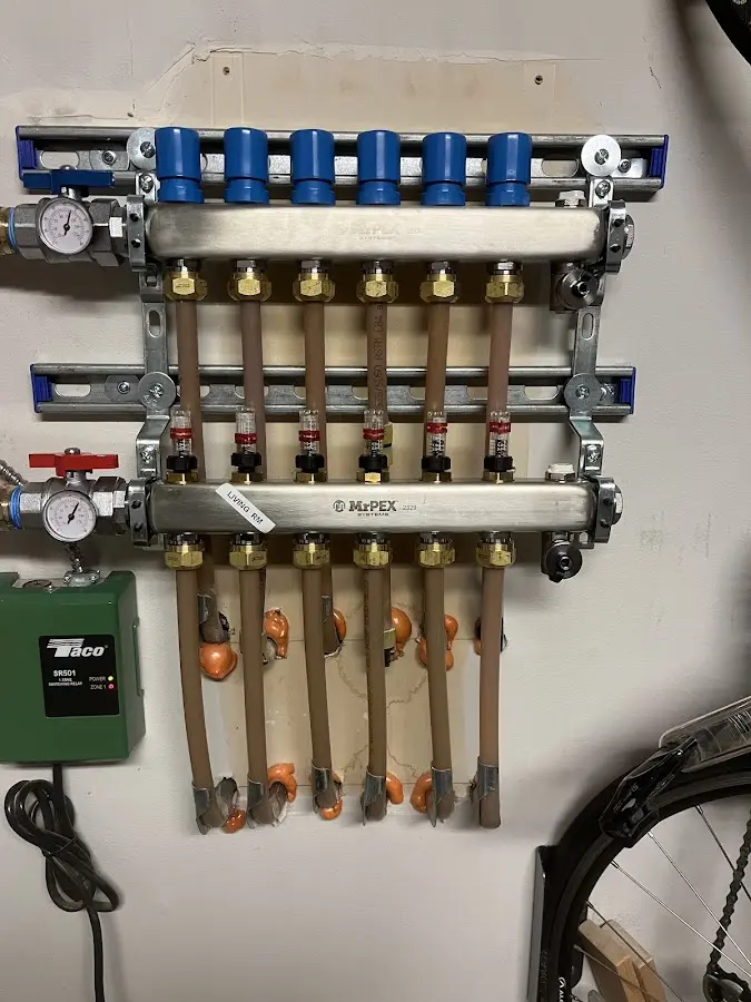 Plumber performing Gas Line Installation at a residential property in Wahiawa